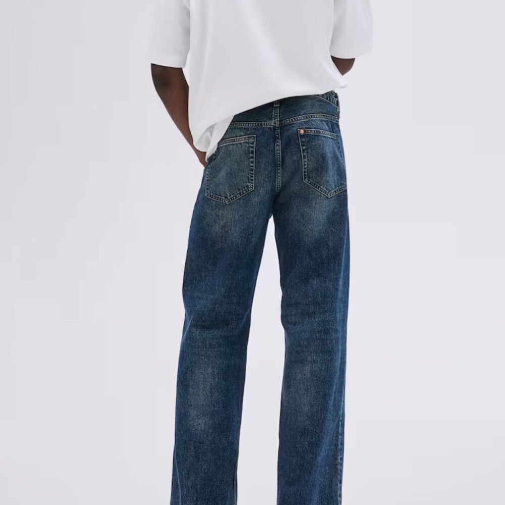 H&M Straight Loose Fit Denim